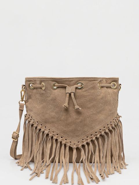 Answear.LAB torebka zamszowa - zdjęcie produktu nr 1