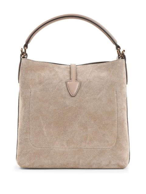 Tod's suede tote bag - Neutrals
