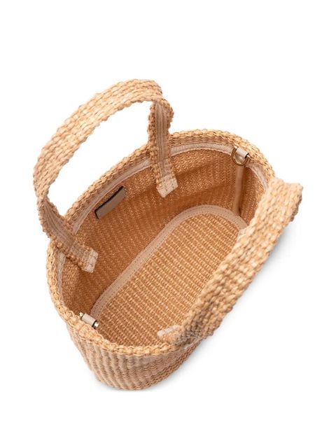 Jimmy Choo logo-detail tote bag - Neutrals