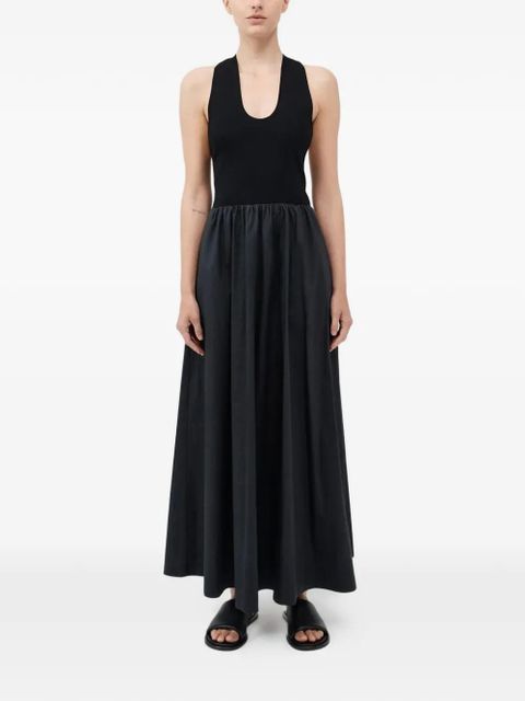 St. Agni knitted-bodice gathered dress - Grey - zdjęcie produktu nr 2