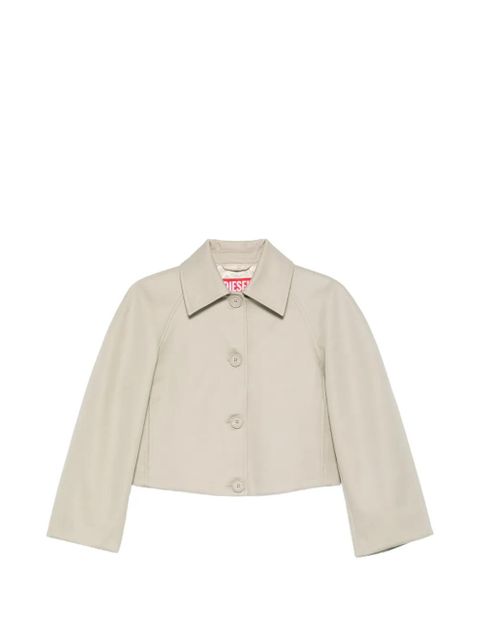 Diesel button short cropped jacket - Neutrals - zdjęcie produktu nr 1