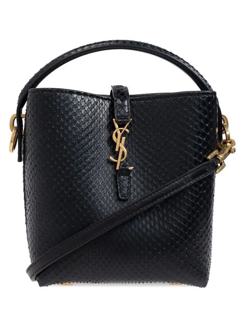 Saint Laurent mini Le 37 bucket bag - Black - zdjęcie produktu nr 1