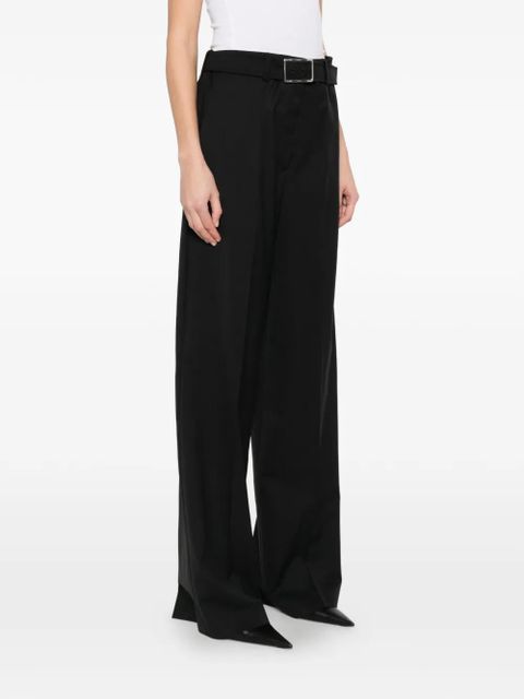 Sportmax Spxabituro belted trousers - Black