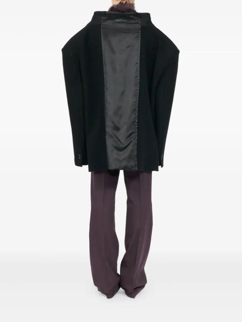 MM6 Maison Margiela single-breasted blazer - Black - zdjęcie produktu nr 2