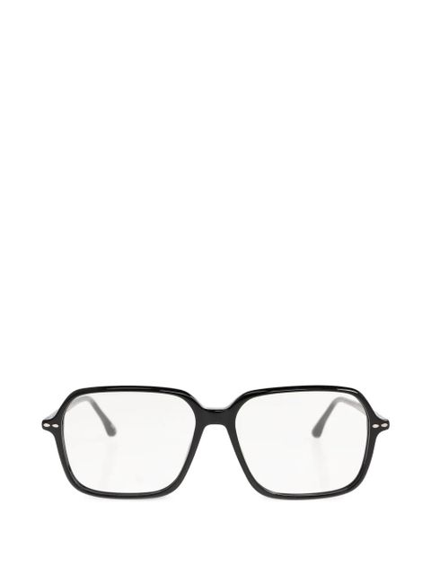 Isabel Marant Eyewear geometric-frame glasses - Black