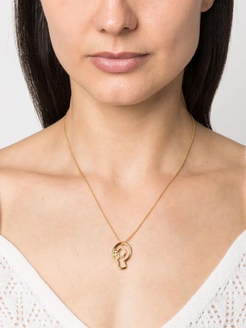 Missoma Q-letter pendant chain-link necklace - Gold - zdjęcie produktu nr 2