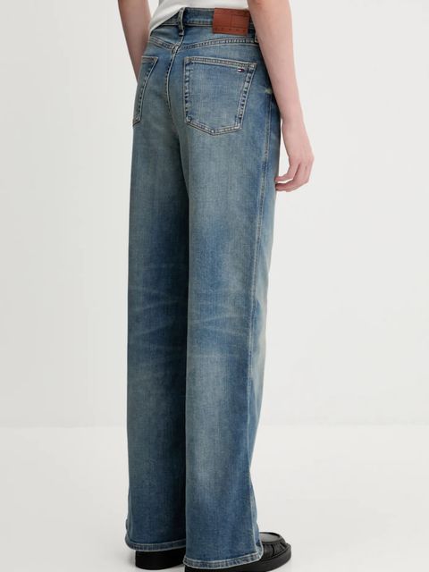 Tommy Jeans jeansy damskie kolor granatowy DW0DW21375 - zdjęcie produktu nr 2