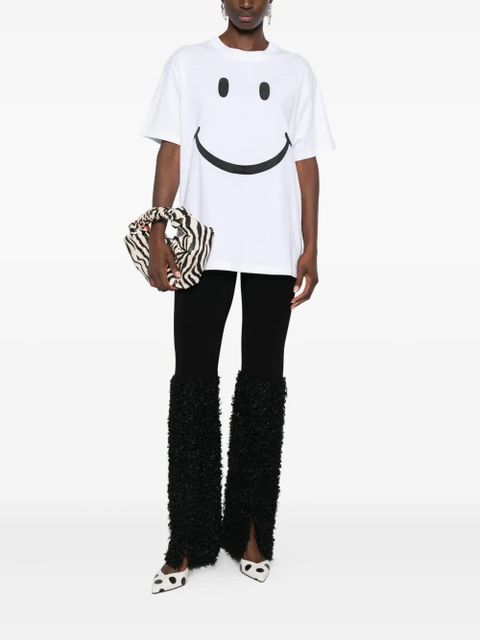 Moschino smiley-print cotton T-shirt - White - zdjęcie produktu nr 2