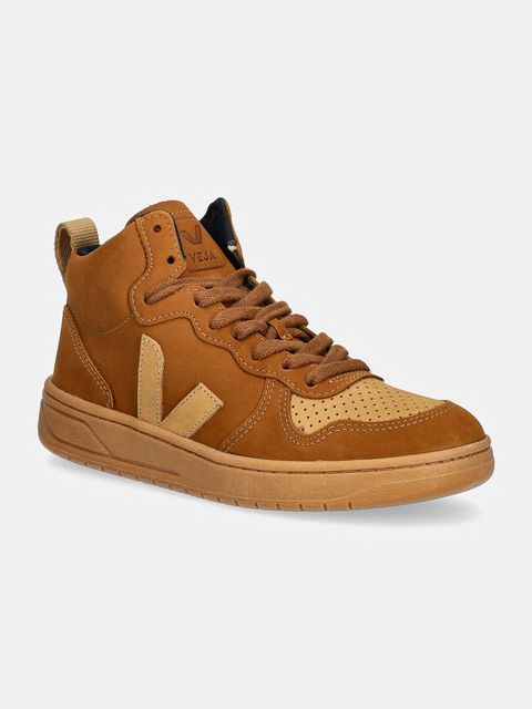 Veja sneakersy zamszowe V-15 Nubuck kolor brązowy - zdjęcie produktu nr 1