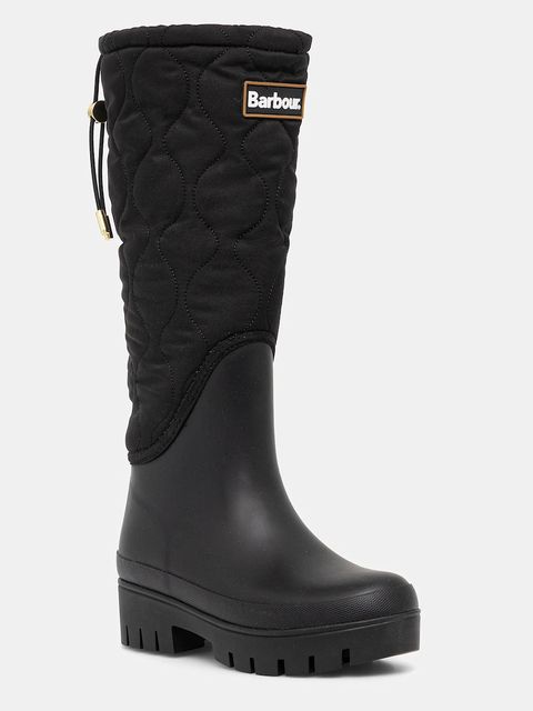 Barbour kalosze Marnie damskie kolor czarny LRF0117BK11 - zdjęcie produktu nr 1