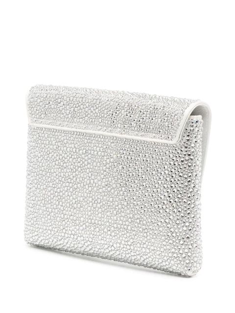 Versace La Medusa crystal envelope clutch - Silver - zdjęcie produktu nr 2