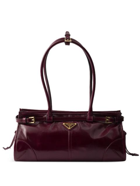 Prada medium Bonnie tote bag - Red - zdjęcie produktu nr 1