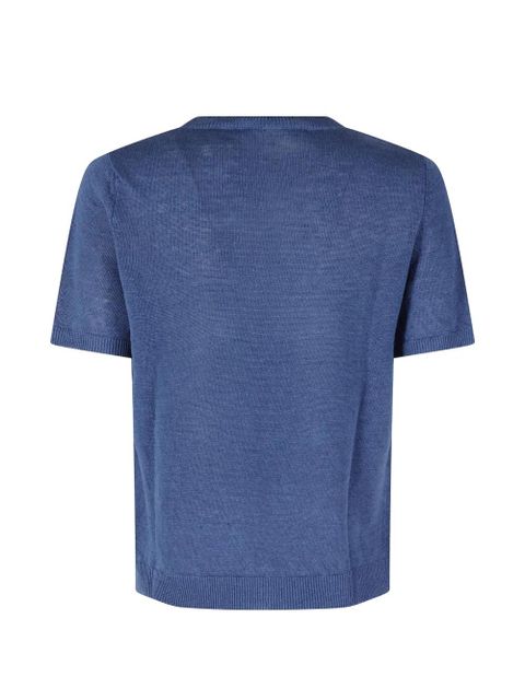 Weekend Max Mara crew-neck T-shirt - Blue - zdjęcie produktu nr 2
