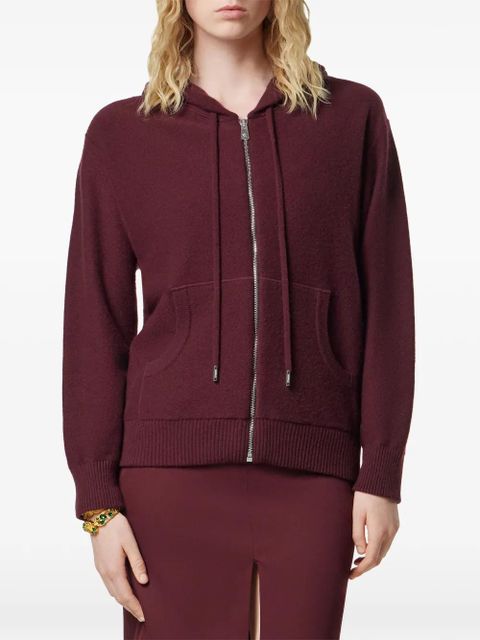 Versace zip hoodie - Red