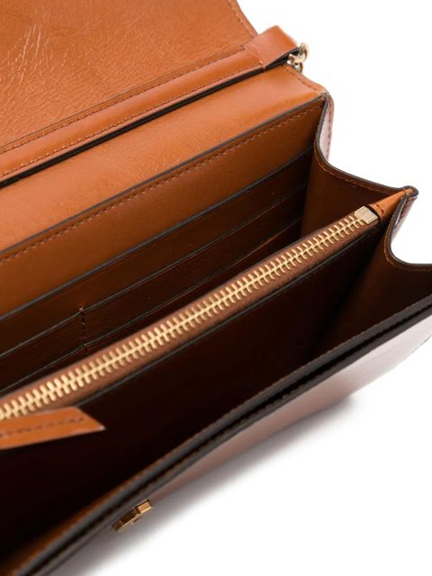 Chloé Ironic flap chain crossbody bag - Brown