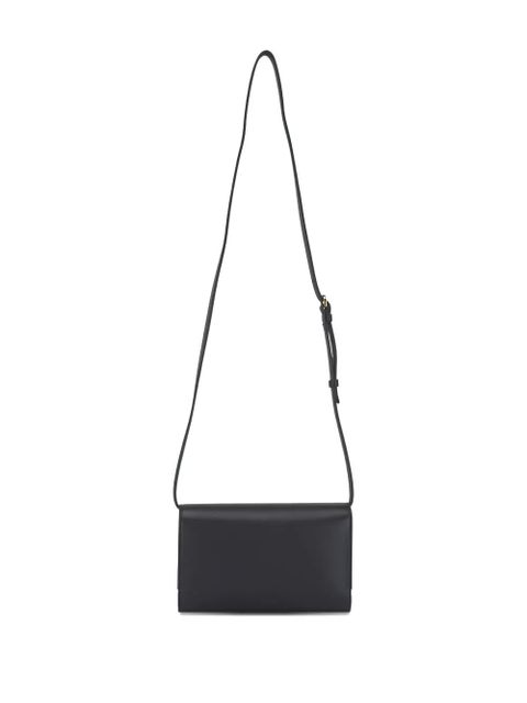Savette mini Symmetry leather crossbody bag - Black