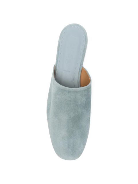 Aeyde Rega suede mules - Blue