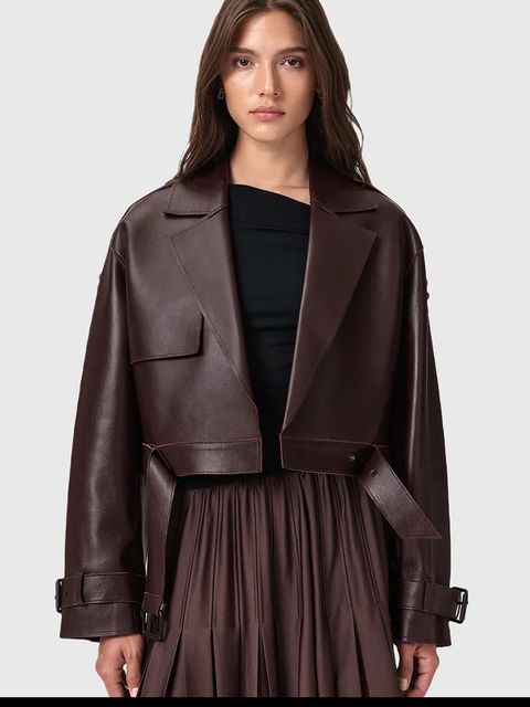 AllSaints kurtka skórzana OPHELIA