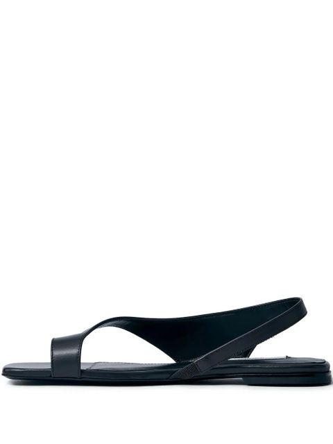 TOTEME leather sandals - Black - zdjęcie produktu nr 1