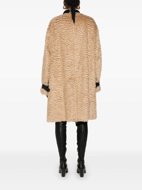 Jil Sander brushed coat - Neutrals