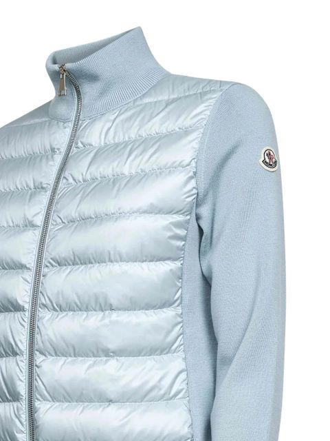 Moncler padded quilted jacket - Blue
