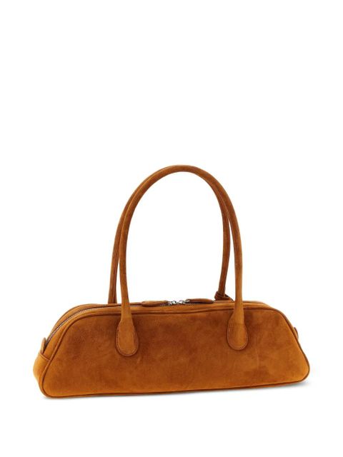 Magda Butrym Brigitte suede shoulder bag - Brown