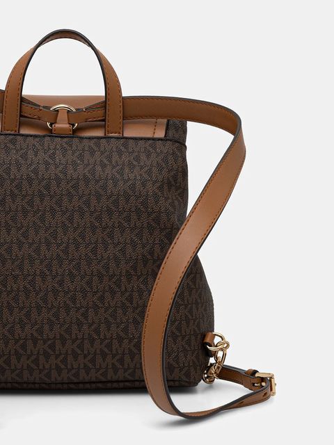 MICHAEL Michael Kors plecak damski kolor brązowy mały wzorzysty 30F5G2RB1B - zdjęcie produktu nr 2