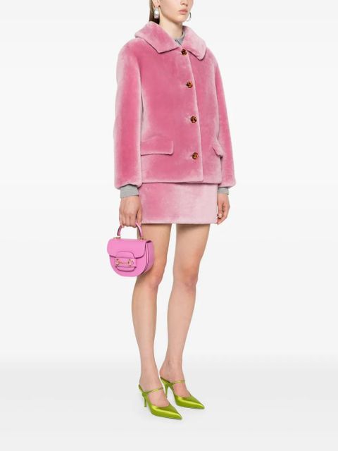 Gucci mini Horsebit 1955 tote bag - Pink