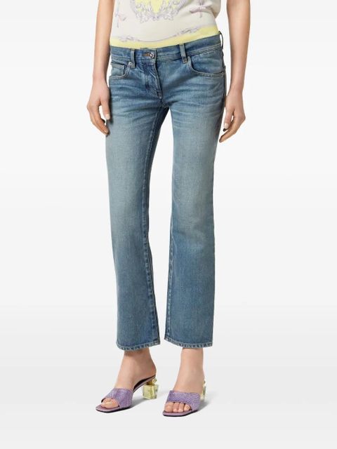 Versace Made in Japan cropped jeans - Blue - zdjęcie produktu nr 2
