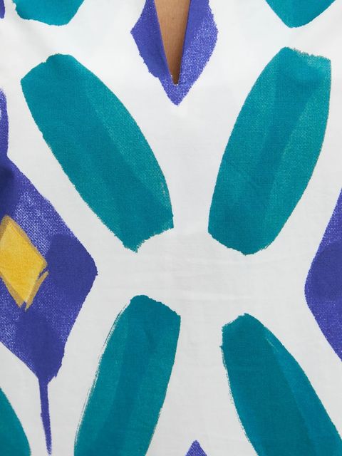 Luisa Spagnoli sukienka kolor niebieski midi prosta 542073