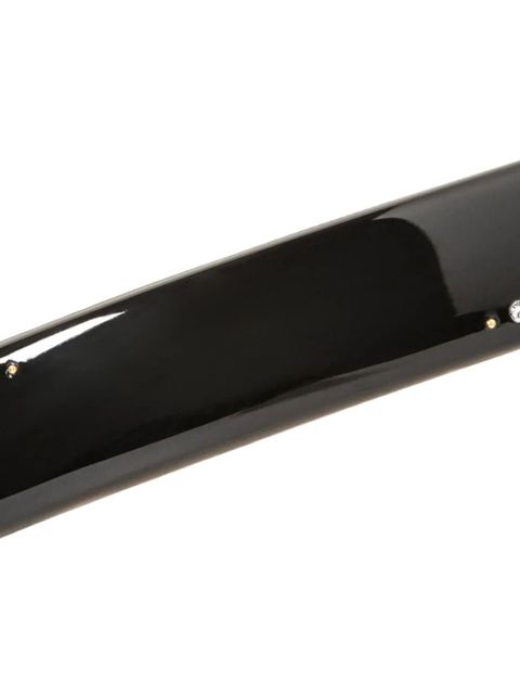 Jennifer Behr crystal nora french barrette - Black - zdjęcie produktu nr 2