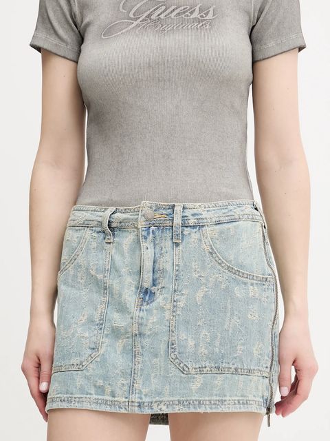 Guess Originals spódnica jeansowa - zdjęcie produktu nr 2