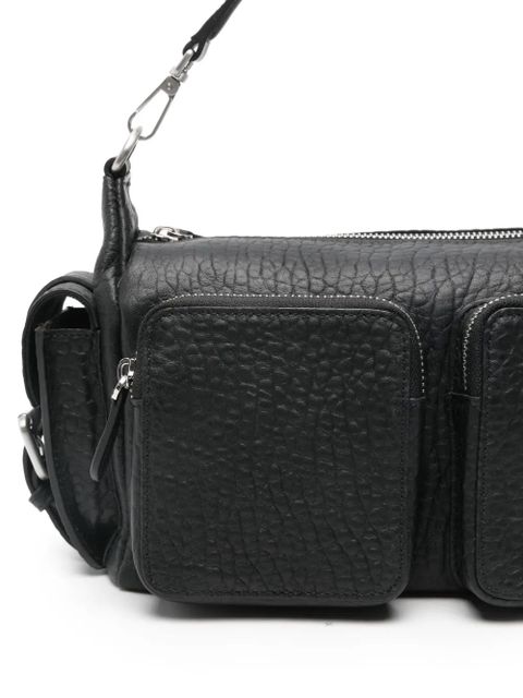 PINKO Love Birds-appliqué tote bag - Black