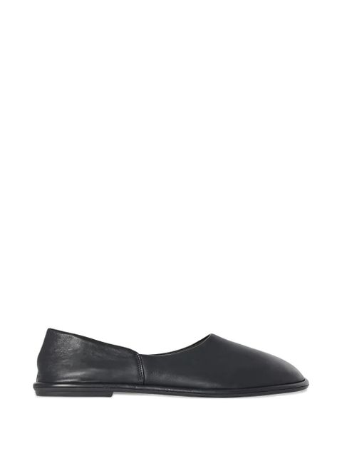 The Row leather round-toe loafers - Black - zdjęcie produktu nr 1