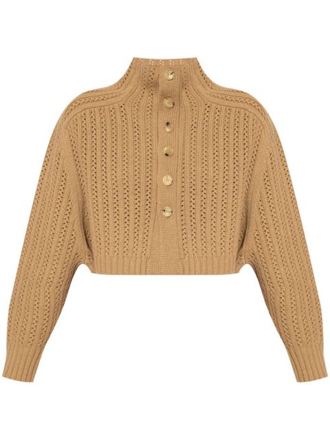 Max Mara Hodeida cropped sweater - Neutrals - zdjęcie produktu nr 1