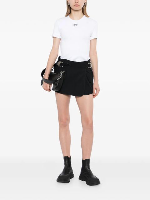 Off-White off stamp ribbed T-shirt - zdjęcie produktu nr 2