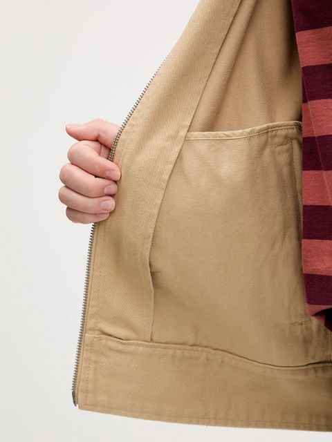 adidas Originals kurtka bawełniana kolor beżowy przejściowa KF2312