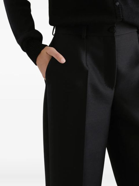 Dolce & Gabbana pleated-detail trousers - Black