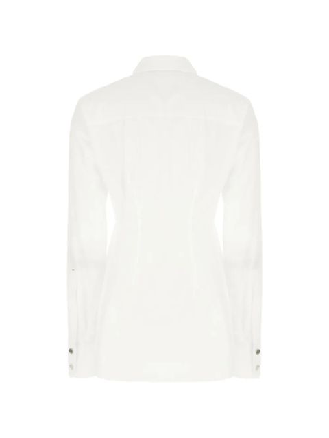 Sportmax Piacere darted-waist shirt - White - zdjęcie produktu nr 2