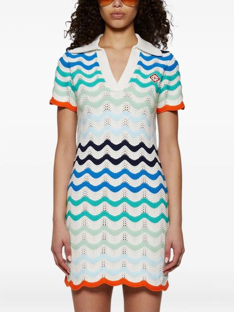 Casablanca crochet-knit dress - White - zdjęcie produktu nr 2