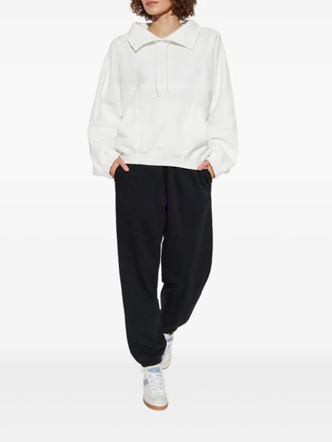 MM6 Maison Margiela elasticated drawstring track pants - Black - zdjęcie produktu nr 2