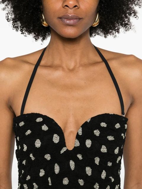 Nanushka Haylen midi dress - Black