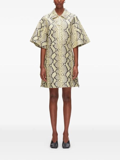 3.1 Phillip Lim zip-fastening mini dress - Neutrals