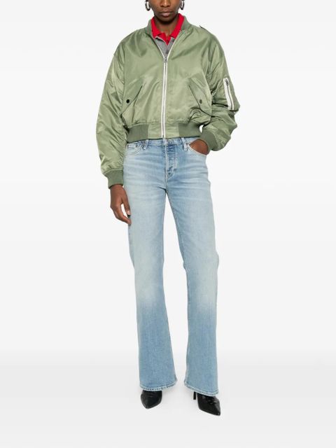 RE/DONE zip-fastening bomber jacket - Green - zdjęcie produktu nr 2