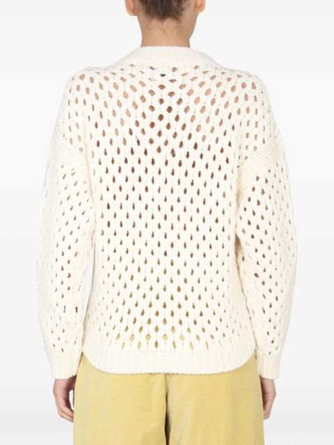 Alysi long-sleeve sweater - Neutrals
