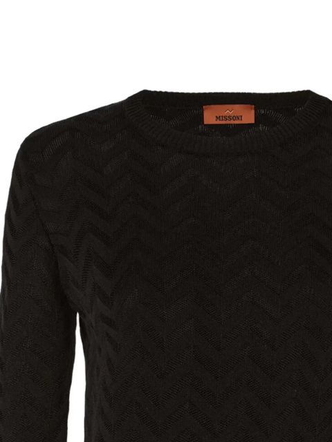 Missoni chevron sweater - Black - zdjęcie produktu nr 2
