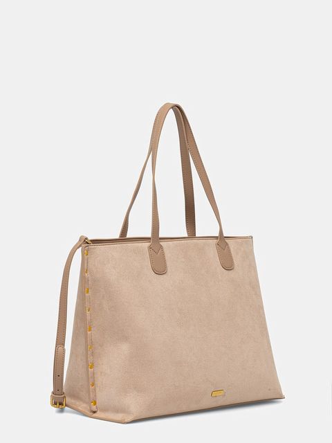 Morgan torebka shopper damska z imitacji zamszu - zdjęcie produktu nr 1