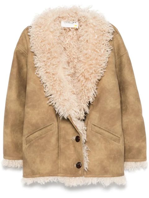 MARANT ÉTOILE Clea coat - Neutrals - zdjęcie produktu nr 1