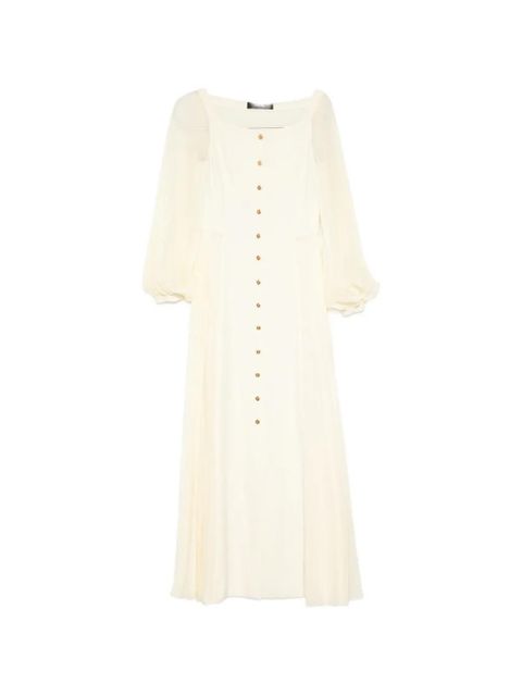 Versace pleated maxi dress - Yellow - zdjęcie produktu nr 1