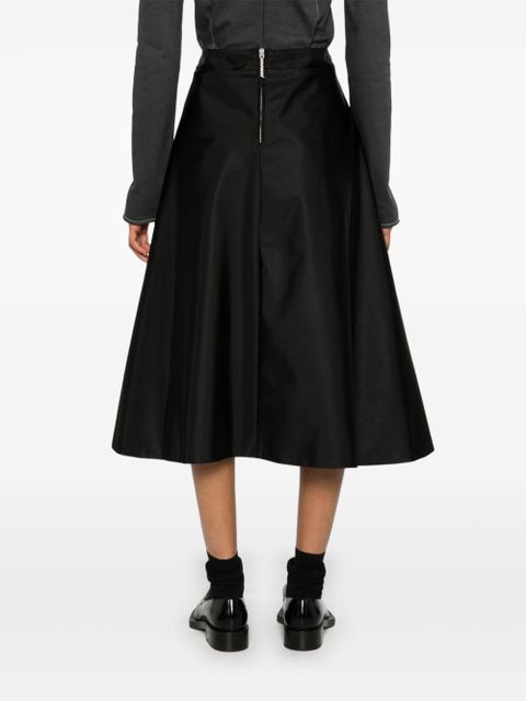 Marni A-line midi skirt - Black